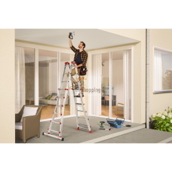 HAILO M80 4X5 RUNG LADDER MOD. 7520007 EAN 4007126751928