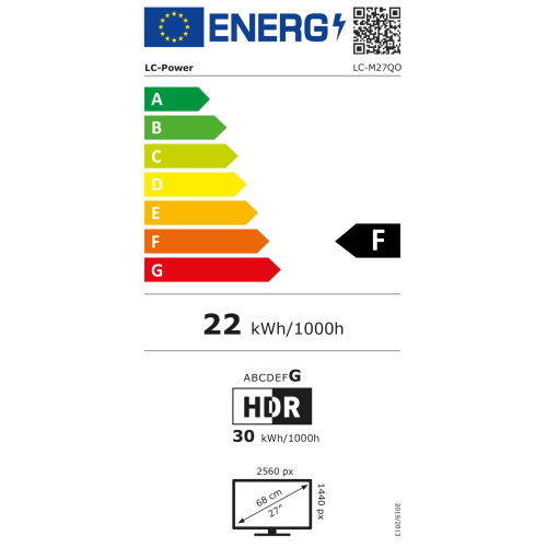 LC POWER LC-M27QO MOD. LC-M27QO EAN 4262443281477