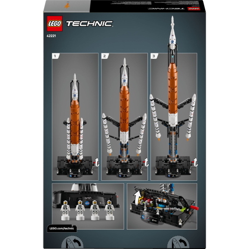 LEGO TECHNIC 42221 NASA ARTEMIS SPACE LAUNCH SYSTEM ROCKET MOD. 42221 EAN 5702018067499