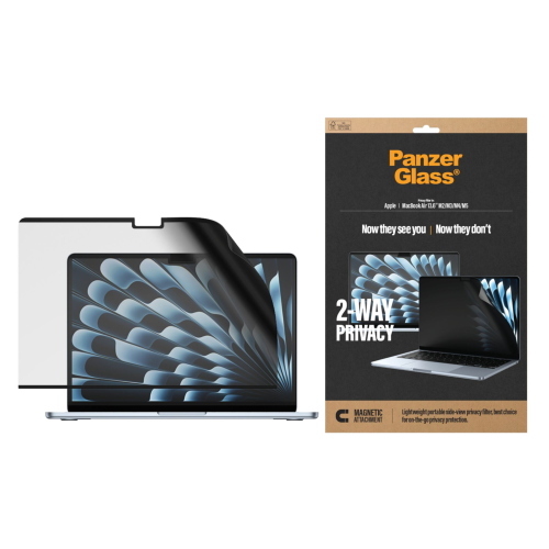PANZERGLASS APPLE MACBOOK AIR 13.6' MAGN.2-WAY PRIVACY PET MOD. PG63443 EAN 5715685043222