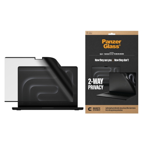 PANZERGLASS APPLE MACBOOK PRO 14.2' MAGN.2-WAY PRIVACY PET MOD. PG49662 EAN 5715685043215