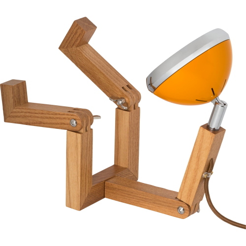 PIFFANY MR. WATTSON - MINI LAMPADA DA TAVOLO MCLAREN ORANGE MOD. MIN-SWR-MO EAN 5708311300639