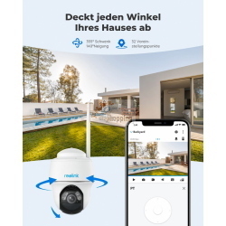 REOLINK ARGUS SERIES B430 5MP PT WI-FI TELECAMERA ESTERNI MOD. BWPT2K05 EAN 6975253983193