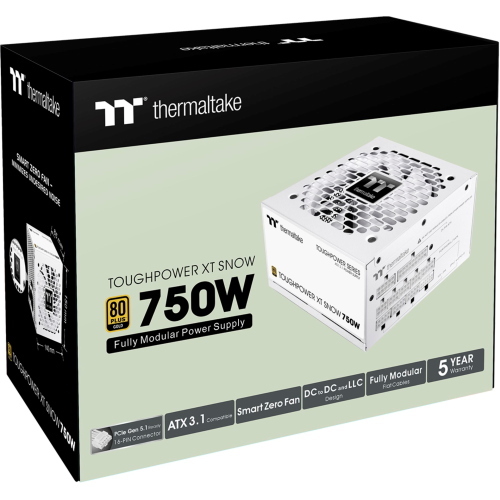 THERMALTAKE TOUGHPOWER XT SNOW 750W MOD. PS-TPX-0750FNFAGE-W EAN 4711658548146