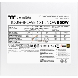 THERMALTAKE TOUGHPOWER XT SNOW 850W MOD. PS-TPX-0850FNFAGE-W EAN 4711658548160