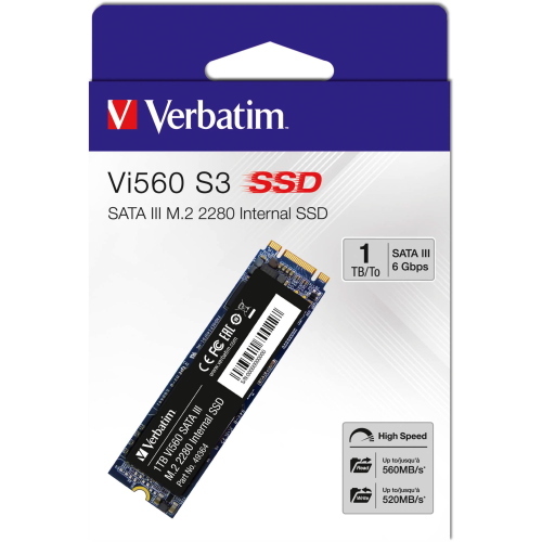 VERBATIM VI560 S3 M.2 SSD 1TB 49364 MOD. 49364 EAN 0023942493648