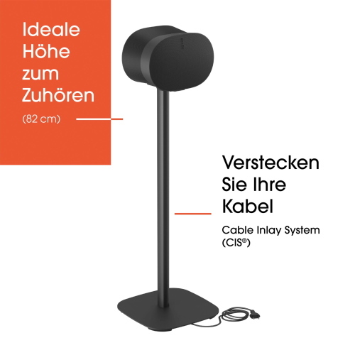 VOGELS PIEDISTALLO PER ALTOPARL. SONOS ERA 300 B NERO SFS 4133 MOD. 8151330 EAN 8712285371943