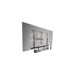 VOGELS SOUND 3550 NERO SUPPORTO SOUNDBAR PER TV MOD. 8153550 EAN 8712285343582