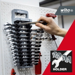 WIHA SET CHIAVI FISSE CRICCHETTO AD ANELLO MOD. 44661 EAN 4010995446611