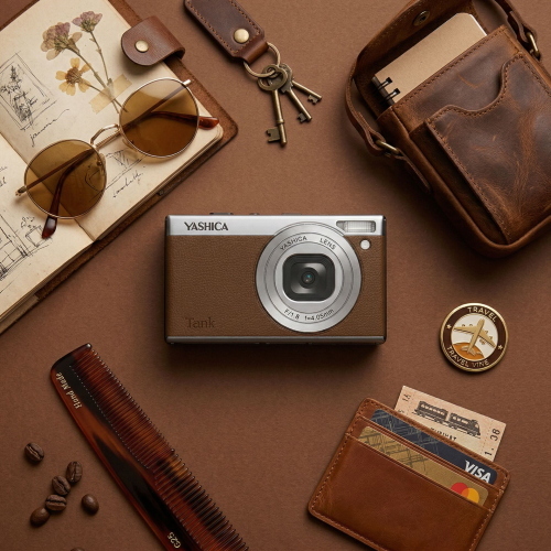 YASHICA TANK COMPACT BRAUN MOD. YAS-DGCMTK-BR EAN 4582712711307