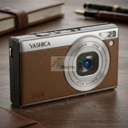 YASHICA TANK COMPACT BRAUN MOD. YAS-DGCMTK-BR EAN 4582712711307