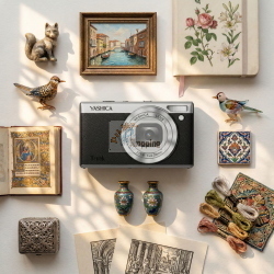 YASHICA TANK COMPACT SCHWARZ MOD. YAS-DGCMTK-BK EAN 4582712711291