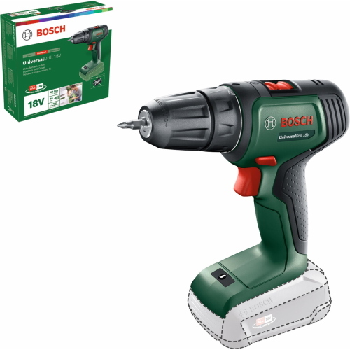 BOSCH UNIVERSALDRILL 18V TRAPANO AVVITATORE A BATTERIA MOD. 06039D4001 EAN 4053423225143