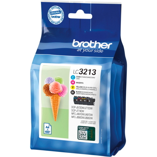 BROTHER LC-3213 VALUE-PACK BK/C/M/Y MOD. LC3213VAL EAN 4977766780162