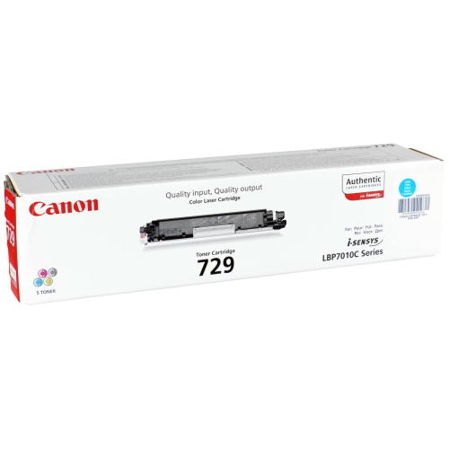 CANON TONER 729 C CIANO MOD. 4369B002 EAN 4960999684321