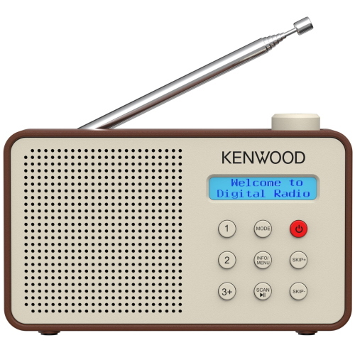 KENWOOD CR-M25DAB RADIO DAB MARRONE MOD. CR-M25DAB-T EAN 0019048242570