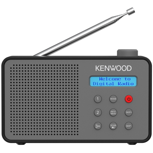 KENWOOD CR-M25DAB RADIO DAB GRIGIA MOD. CR-M25DAB-H EAN 0019048242563