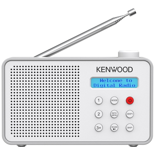 KENWOOD CR-M25DAB RADIO DAB BIANCA MOD. CR-M25DAB-W EAN 0019048242358