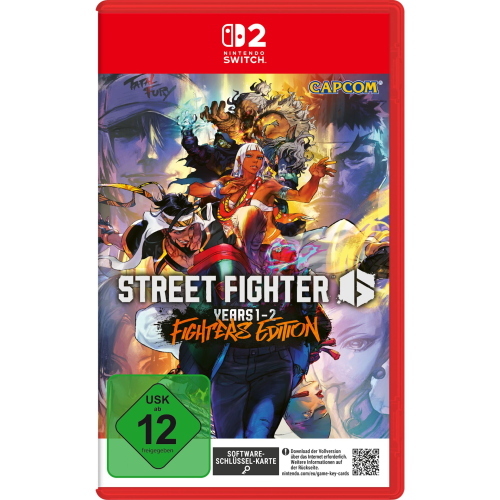 NINTENDO STREET FIGHTER 6 YEARS 1-2 FIGHTERS EDITION SWITCH 2 MOD. 10016188 EAN 0045496312411