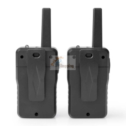 ALECTO SET 2 WALKIE TALKIE PORTATA 10 KM NERO MOD. FR200BK EAN 8711902102489