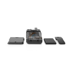 ALECTO SET 2 WALKIE TALKIE PORTATA 10 KM NERO MOD. FR200BK EAN 8711902102489