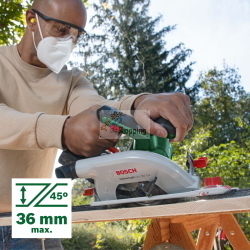 BOSCH UNIVERSALCIRC 18V-53 SEGA CIRCOLARE A BATTERIA MOD. 06033B1402 EAN 4053423243093