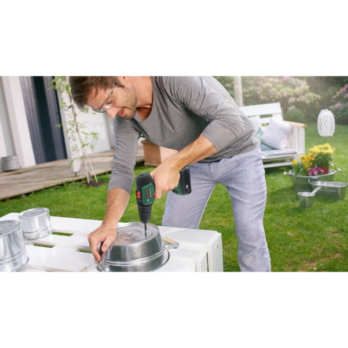 BOSCH UNIVERSALDRILL 18V TRAPANO AVVITATORE A BATTERIA MOD. 06039D4001 EAN 4053423225143