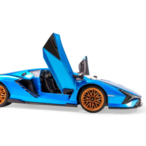 CARSON 1:14 LAMBORGHINI SIAN 2,4G 100% RTR BLU MOD. 500404356 EAN 4005299017513