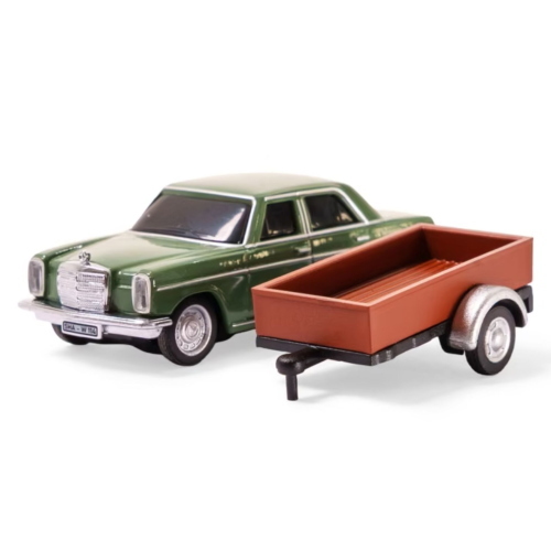 CARSON 1:87 M-B 200/8 CON RIMORCHIO 2,4G 100% RTR VERDE MOD. 500504169 EAN 4005299017711
