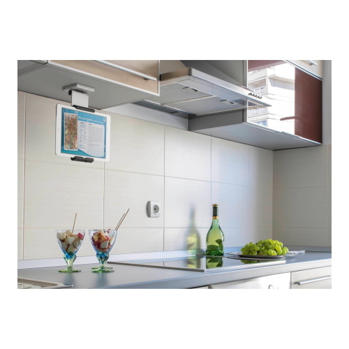 DURABLE SUPPORTO TABLET WALL PRO METALLICO ARGENTO 8935-23 MOD. 893523 EAN 4005546993041