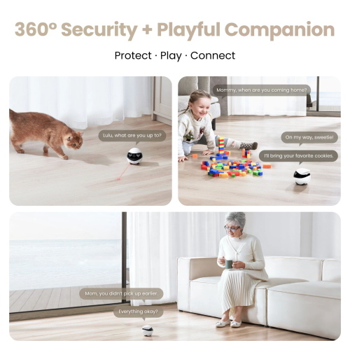 ENABOT EBO AIR 2 FAMILYBOT 2K CAMERA WHITE MOD. WH287322 EAN 6972822120935