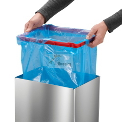 HAILO BIG-BOX SWING XL ACCIAIO INOX MOD. 8602110 EAN 4007126001535