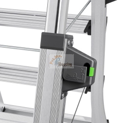 HAILO MASTER DTL100 SCALA TELESCOPICA DOPPIA 2X4-2X6 GRADINI MOD. 8655107 EAN 4007126235701