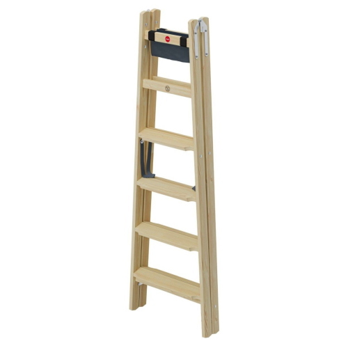 HAILO MASTER H80 SCALA DOPPIA IN LEGNO 2X6 GRADINI MOD. 8768601 EAN 4007126244741