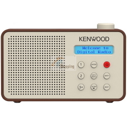 KENWOOD CR-M25DAB RADIO DAB MARRONE MOD. CR-M25DAB-T EAN 0019048242570