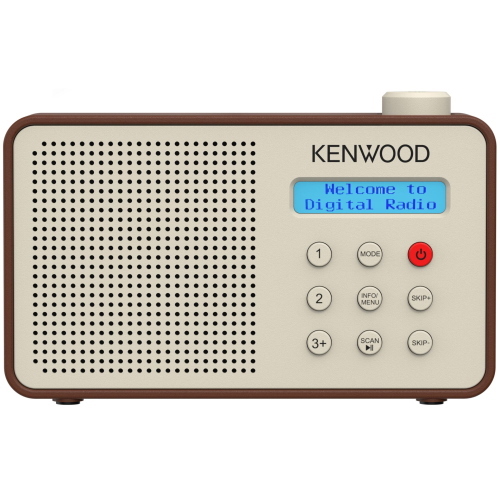 KENWOOD CR-M25DAB RADIO DAB MARRONE MOD. CR-M25DAB-T EAN 0019048242570