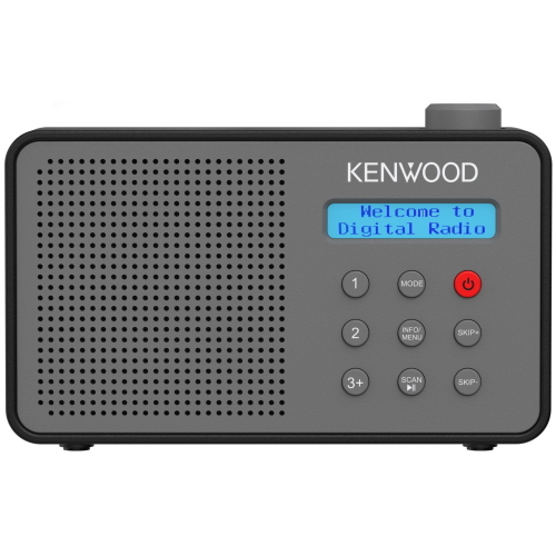 KENWOOD CR-M25DAB RADIO DAB GRIGIA MOD. CR-M25DAB-H EAN 0019048242563