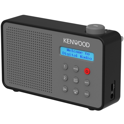 KENWOOD CR-M25DAB RADIO DAB GRIGIA MOD. CR-M25DAB-H EAN 0019048242563