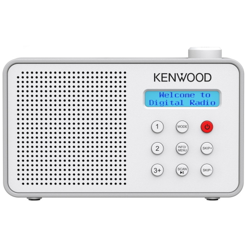 KENWOOD CR-M25DAB RADIO DAB BIANCA MOD. CR-M25DAB-W EAN 0019048242358