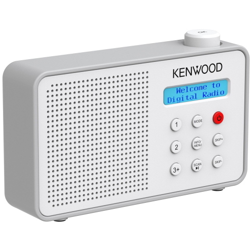 KENWOOD CR-M25DAB RADIO DAB BIANCA MOD. CR-M25DAB-W EAN 0019048242358