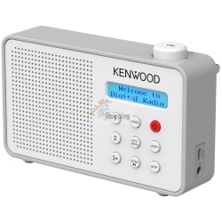 KENWOOD CR-M25DAB RADIO DAB BIANCA MOD. CR-M25DAB-W EAN 0019048242358