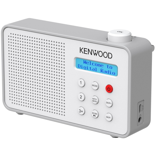 KENWOOD CR-M25DAB RADIO DAB BIANCA MOD. CR-M25DAB-W EAN 0019048242358
