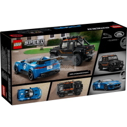 LEGO SPEED CHAMPIONS 77264 JAGUAR PROJECT 7 E LAND ROVER DEFENDER MOD. 77264 EAN 5702018068434
