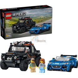 LEGO SPEED CHAMPIONS 77264 JAGUAR PROJECT 7 E LAND ROVER DEFENDER MOD. 77264 EAN 5702018068434