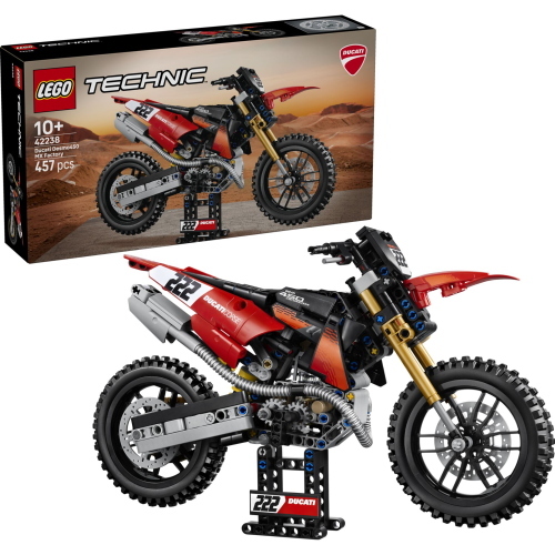 LEGO TECHNIC 42238 DUCATI DESMO450 MX FACTORY MOTORCYCLE MOD. 42238 EAN 5702018067772