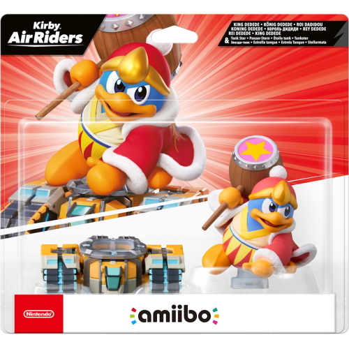 NINTENDO AMIIBO KING DEDEDE E TANK STAR KIRBY AIR RIDERS MOD. 10017774 EAN 0045496381400
