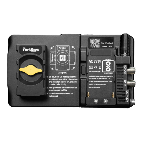 PORTKEYS LS7P MONITOR DA CAMERA 7 POLLICI MOD. LS7P EAN 9344483705368