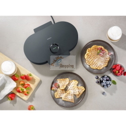 SEVERIN WA 2118 DUO PIASTRA WAFFLE BLACK LINE MOD. WA 2118 EAN 4008146047077