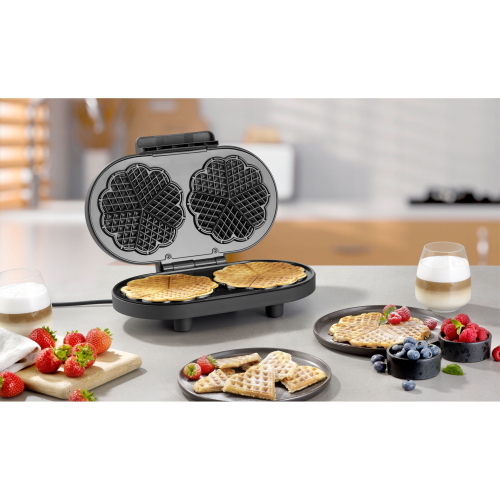 SEVERIN WA 2118 DUO PIASTRA WAFFLE BLACK LINE MOD. WA 2118 EAN 4008146047077
