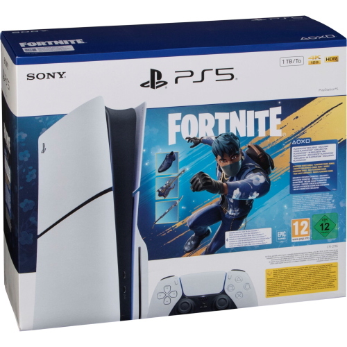 SONY PLAYSTATION 5 SLIM 1TB DISC + FORTNITE COBALT STAR MOD. 1000049836 EAN 0711719021711
